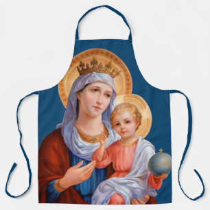 Madonna mit Kind Schürze
