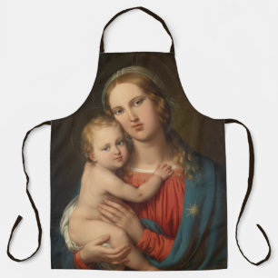 Madonna mit Kind Schürze