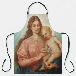 Madonna mit Kind Schürze