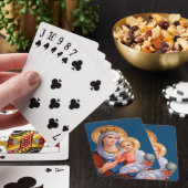 Madonna mit Kind Spielkarten (In Situ)
