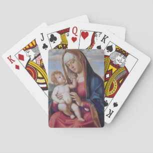 Madonna mit Kind Spielkarten