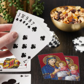 Madonna mit Kind Spielkarten (In Situ)