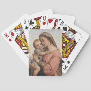 Madonna mit Kind Spielkarten