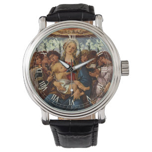 Madonna mit Kind und acht Engeln von Botticelli Armbanduhr