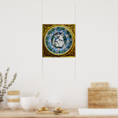 MADONNA MIT KIND UND ANGELN POSTER (Küche)