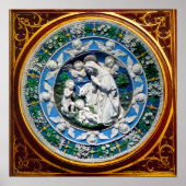 MADONNA MIT KIND UND ANGELN POSTER (Vorne)