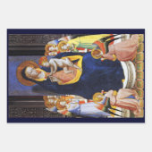 MADONNA MIT KIND UND ANGELN, SAINTS Fra Angelico Geschenkpapier Set (Vorderseite 2)
