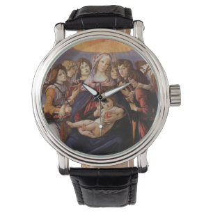 Madonna mit Kind und Engeln von Sandro Botticelli Armbanduhr