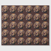 Madonna mit Kind und Engeln von Sandro Botticelli Geschenkpapier (Flach)