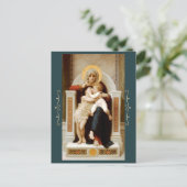 Madonna mit Kind und John the Baptist Postkarte (Stehend Vorderseite)
