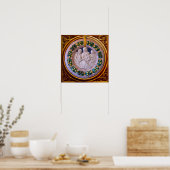 MADONNA MIT KIND UND SITZEN POSTER (Küche)