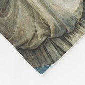 Madonna mit Kind und zwei Engel, Filippo Lippi Fleecedecke (Ecke)