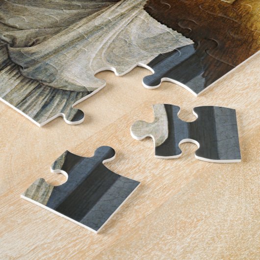 Madonna mit Kind und zwei Engel, Filippo Lippi Puzzle (Seite)