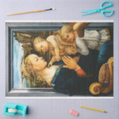 Madonna mit Kind und zwei Engel, Filippo Lippi Seidenpapier (Basteln)