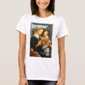 Madonna mit Kind und zwei Engel, Filippo Lippi T-Shirt (Vorderseite)