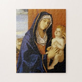 Madonna mit Kind von Giovanni Bellini Puzzle