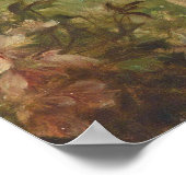 Madonna mit Kind von Hans Zatzka - Poster (Ecke)