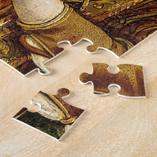 Madonna mit Kind zwei Engel Vittorio Crivelli Puzzle (Seite)
