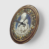 MADONNA MIT KINDERRUNDE RUNDE WANDUHR (Winkel)