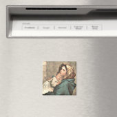 Madonna mit Scarf Holds Magnet (In Situ (Geschirrspüler))