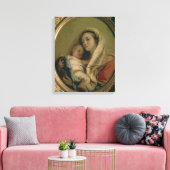 Madonna mit schlafendem Kind, 1780er Leinwanddruck (Insitu (Wohnzimmer))