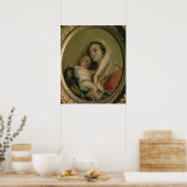 Madonna mit schlafendem Kind, 1780er Poster (Küche)