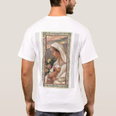 Madonna mit Weiß T-Shirt (Rückseite)