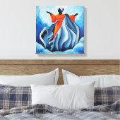 Madonna muta - Sanctissima 2008 Leinwanddruck (Insitu (Schlafzimmer))