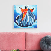 Madonna muta - Sanctissima 2008 Leinwanddruck (Insitu (Wohnzimmer))