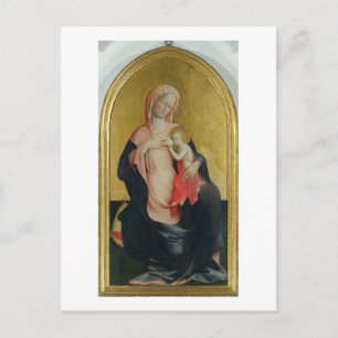 Madonna of Humility, c.1410 (tempera on panel) Postkarte