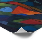 Madonna of the Blossoms Poster (Ecke)