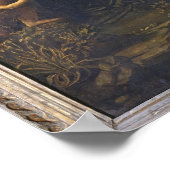 Madonna of the Rocks, c.1478 Poster (Ecke)