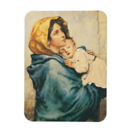 Madonna of the streets - Roberto Ferruzzi Magnet