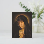 Madonna Postkarte (Stehend Vorderseite)