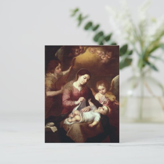 Madonna Postkarte (Stehend Vorderseite)