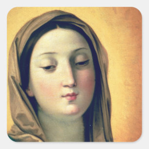 Madonna Quadratischer Aufkleber