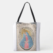 Madonna Queen of Heaven on Lace Tasche (Rückseite)