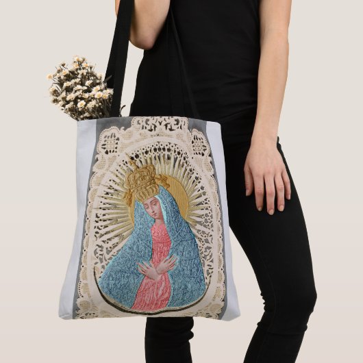 Madonna Queen of Heaven on Lace Tasche (Von Nahem)