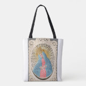 Madonna Queen of Heaven on Lace Tasche (Rückseite)