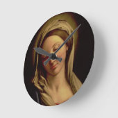 Madonna Runde Wanduhr (Winkel)