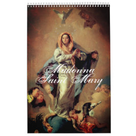Madonna – Saint Mary – Maria – Gottesmutter Kalender