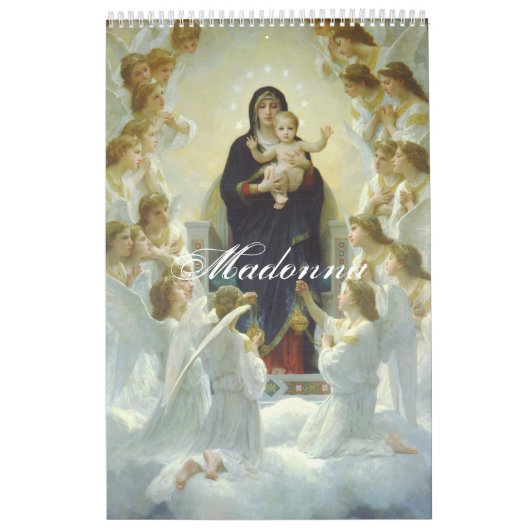 Madonna – Saint Mary – Maria – Gottesmutter Kalender (Titelbild)