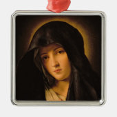 Madonna Silbernes Ornament (Vorne)
