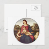 Madonna Terranuova durch RAPHAEL Postkarte (Vorne/Hinten)