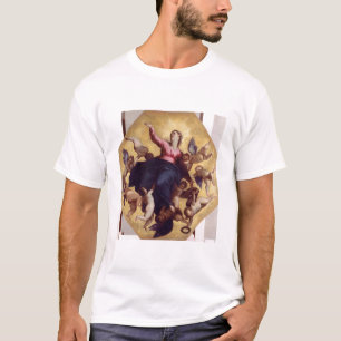 Madonna trug durch Engel (Deckenfresko) T-Shirt