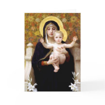Madonna u. Kind durch Bouguereau religiöses