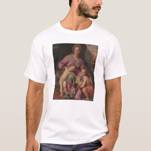 Madonna u. Kind mit Johannes der Baptist T-Shirt