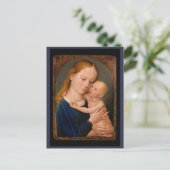 Madonna und Christ Kind Postkarte (Stehend Vorderseite)