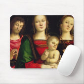Madonna und das Kind mit Johannes der Baptist Mousepad (Mit Mouse)
