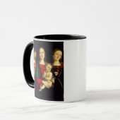 Madonna und das Kind mit Johannes der Baptist Tasse (Vorderseite Links)